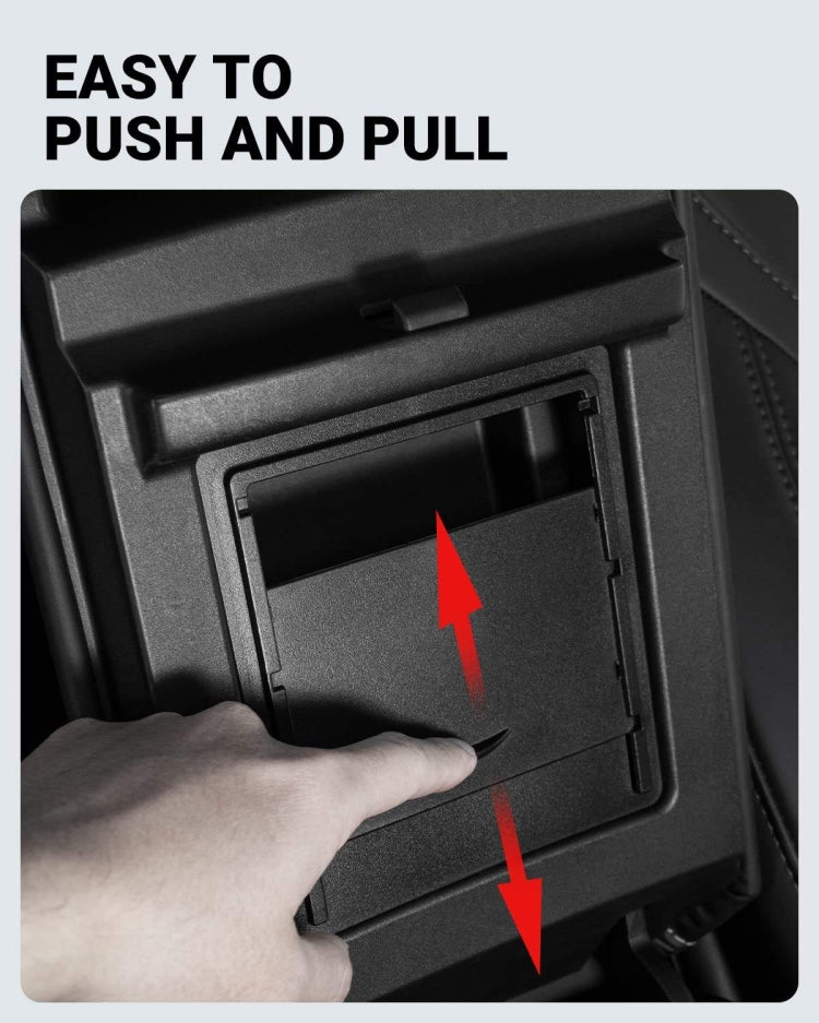 For Tesla Model Y / 3 Armrest Hidden Storage Box Central Control Storage Box