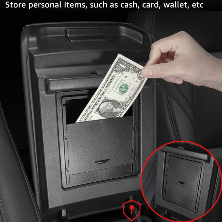 For Tesla Model Y / 3 Armrest Hidden Storage Box Central Control Storage Box