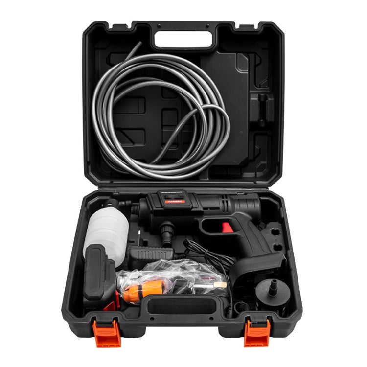 HILDA 21V High Pressure Water Torch Lithium Car Washer Plastic Package, Model: EU Plug + 1 Battery - free shipping - PMC Jewellery - Order now!