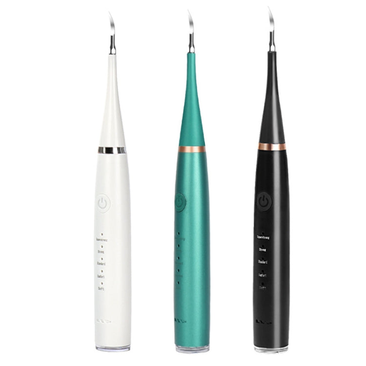 6 In 1 Electric Dental Scaler Calculus Removal Teeth Cleaning Set, Color: Black Exclusive