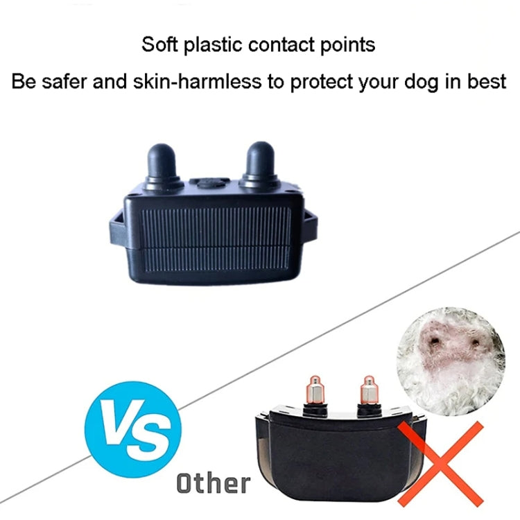 800m Remote Control Dog Trainer Stop Barker Electrical Shock Vibration Pet Collar(Black) - Training Aids by PMC Jewellery | Online Shopping South Africa | PMC Jewellery | Buy Now Pay Later Mobicred
