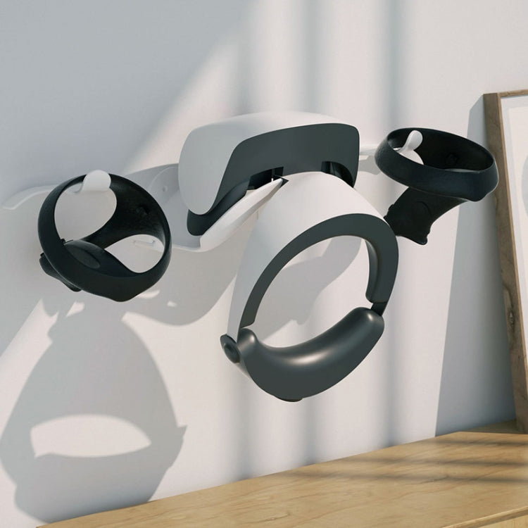 iplay Universal VR Wall-mounted Storage Bracket For Oculus Quest 3/2 Pico 4/3 PS5 VR(White)