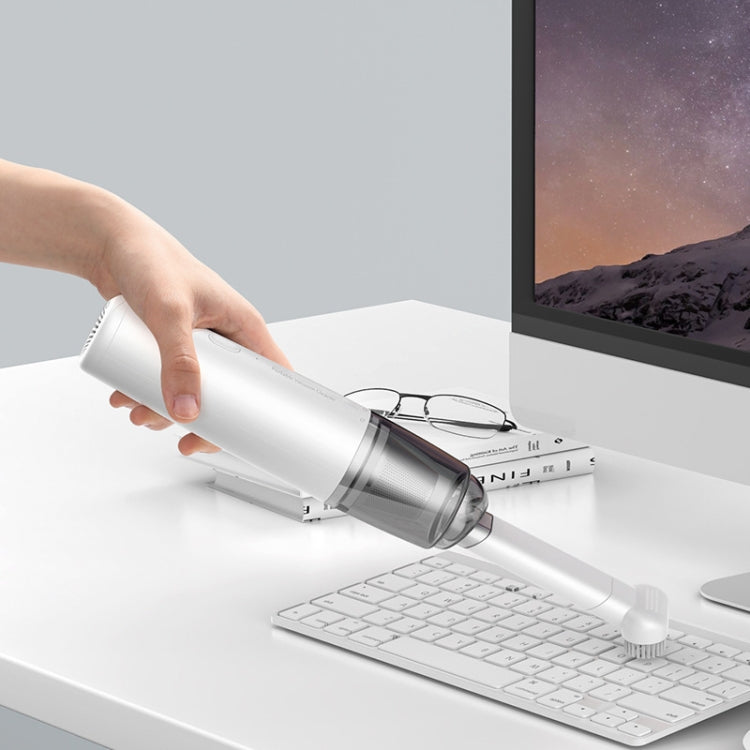 Mini Portable Detachable Wireless Handheld Powerful Car Vacuum Cleaner, Style: Plastic Filter (Black) - Vacuum Cleaner by PMC TechLife | Online Shopping South Africa | PMC TechLife | Buy Now Pay Later Mobicred