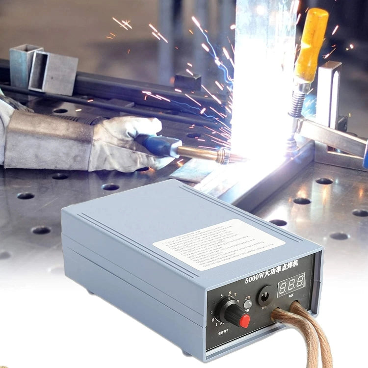 Portable 18650 Battery Spot Welder 5000W High Power Handheld Spot Welding Machine, Style: Footswitch Version US Plug - Others by PMC Jewellery | Online Shopping South Africa | PMC Jewellery | Buy Now Pay Later Mobicred