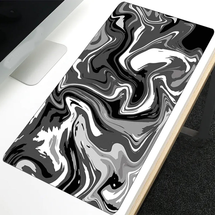 Large Abstract Mouse Pad Gamer Office Computer Desk Mat, Size: 400 x 900 x 2mm(Abstract Fluid 1)