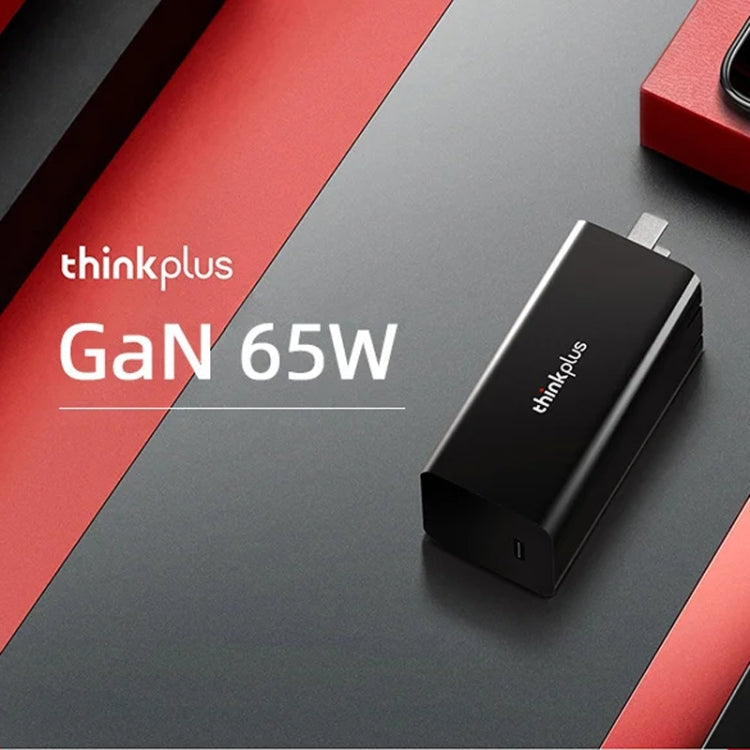 Lenovo Thinkplus GaN 65W PD3.0 QC3.0 Fast Charger Power Adapter For Notebook Mobile Phone���CN Plug(White)
