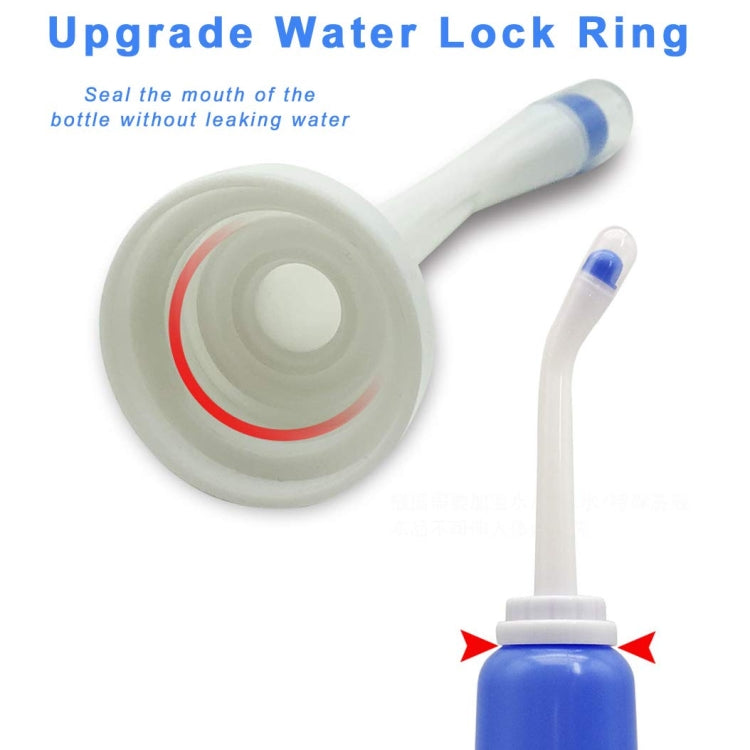 500ml Portable Travel Bidet Bodily Peri Wash Bottle For Postpartum Care(Pink)