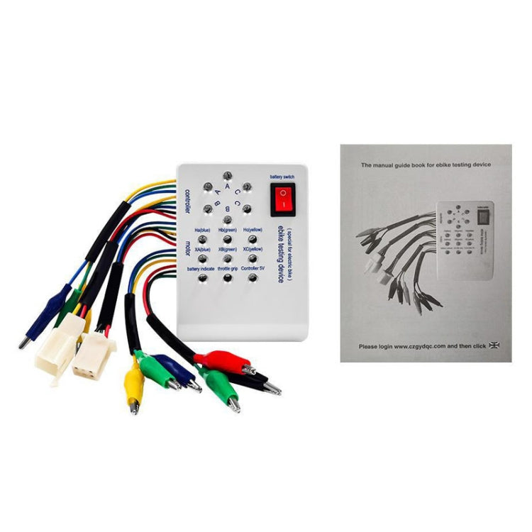 Electric Bike Repair Treasure Brushless Motor Hall Controller Detector(English Version) - Electronic Test by PMC TechLife | Online Shopping South Africa | PMC TechLife | Buy Now Pay Later Mobicred