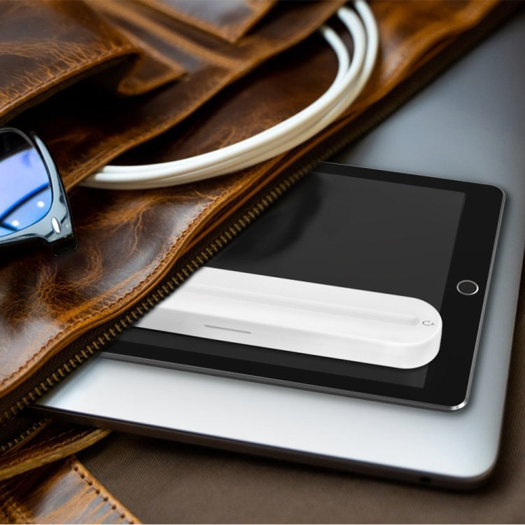 AahStyle PT121 For Apple Pencil 1 / 2 Magnetic Storage Convenient Pen Box(Gray)