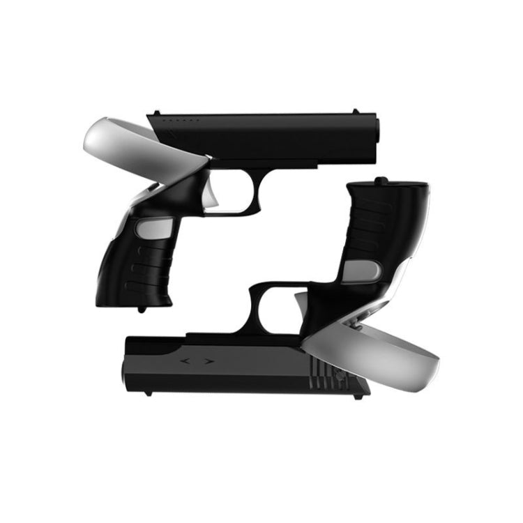 For Meta Quest 2 VR iplay Controller Shooting Game Grip(Black)