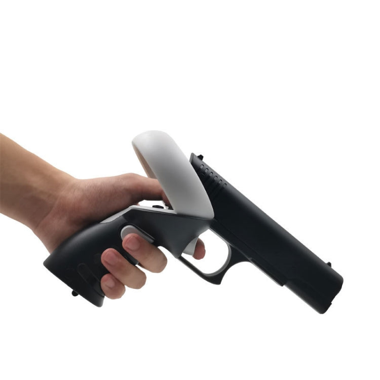 For Meta Quest 2 VR iplay Controller Shooting Game Grip(Black)