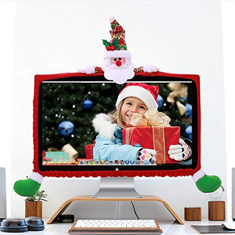 F-W231 Snowman Model 3D Cartoon Dust Protection Computer Sleeve Christmas Decoration Supplies