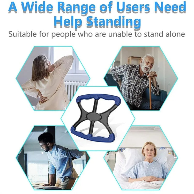 Standing Aid And Handicap Bar With No-Slip Grip Handle For Elderly Disabled(Blue) - free shipping - PMC TechLife - Order now!