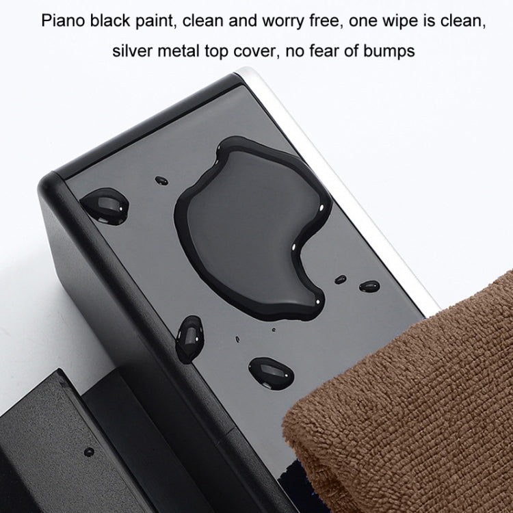 Car Seat Gap Storage Box with 2 USB Charging Port, Color: Principal Driver Silver