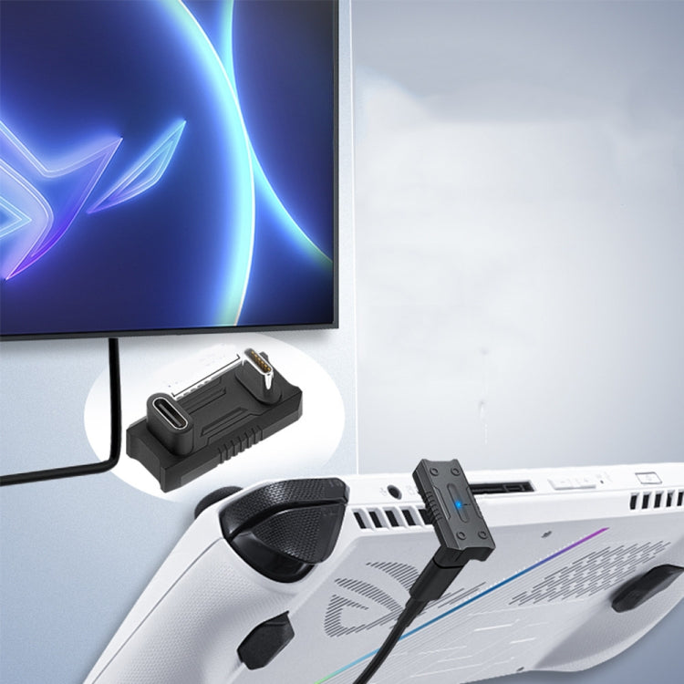 For ASUS ROG Ally /Switch 20Gbps Data Adapter 8K 60Hz 140W USB-C/Type-C Fast Charge Converter(U Shape 13.5mm) - Other Accessories by PMC Jewellery | Online Shopping South Africa | PMC Jewellery | Buy Now Pay Later Mobicred