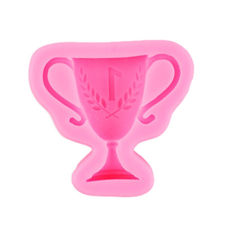 Sports Car Trophy Medal Tire Silicone Mold Glue Plaster Candle Baking Decorative Mold, Specification: A798