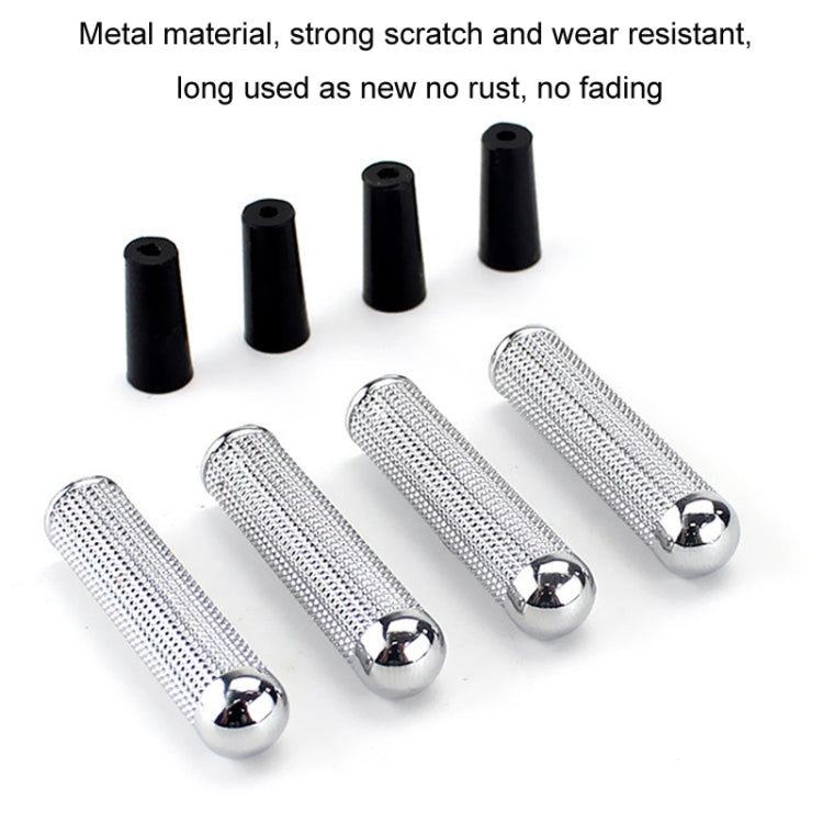 8mm 4pcs/set Universal Metal Door Bolts for Automobiles Interior Modification Accessories