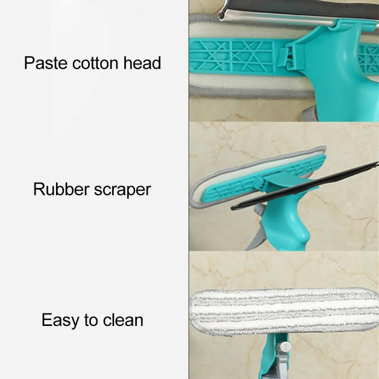 4 In 1 Double-sided Glass Wiper Window Squeegee Portable Spray Mirror Car Glass Cleaner YJ520