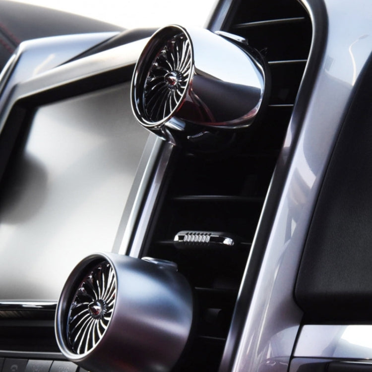 Car Fragrance Super Engine Car Air Conditioning Aroma Diffuser Outlet Ornament, Model: Gray Titanium Red Light - free shipping - PMC TechLife - Order now!