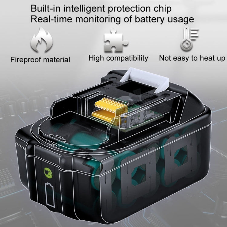 4000mAh For Makita BL1830 / BL1850 18V Cordless Power Tool Accessories Lithium Battery Pack