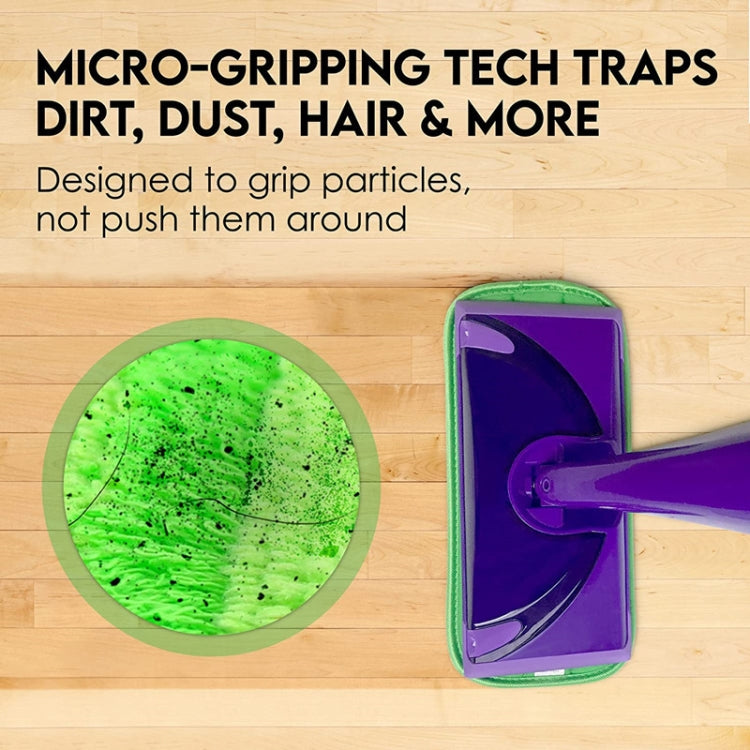 For Swiffer WetJet 10-12inch Adhesive Mop Pad Wet And Dry Mop Cloth Replacements(Green) - Other Accessories by PMc TechLife | Online Shopping South Africa | PMc TechLife | Buy Now Pay Later Mobicred