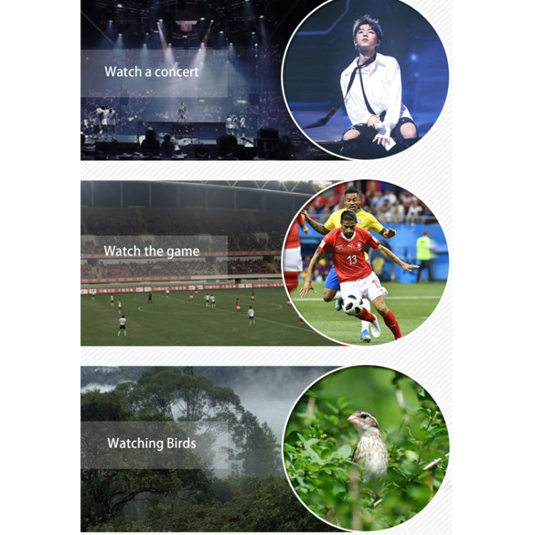 200 x 25 With Phone Clip HD Powerful Folding Binoculars for Hunting Outdoor Camping - free shipping - PMC TechLife - Order now!