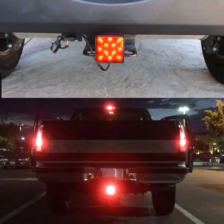 Automotive LED Trailer Lights Universal Rear Brake Lights, Color: Red Shell 15 Lights - Warning Lights by PMC TechLife | Online Shopping South Africa | PMC TechLife | Buy Now Pay Later Mobicred