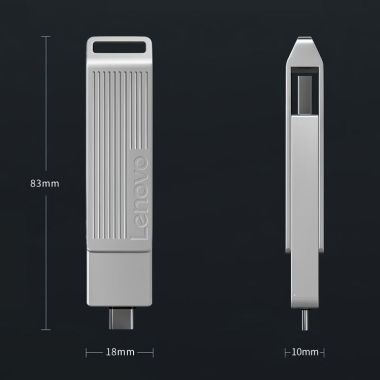 Lenovo SX5 Pro USB3.2+Type-C Dual Interface Mobile Solid State Flash Drive, Memory: 512GB(Silver) - free shipping - PMC Jewellery - Order now!