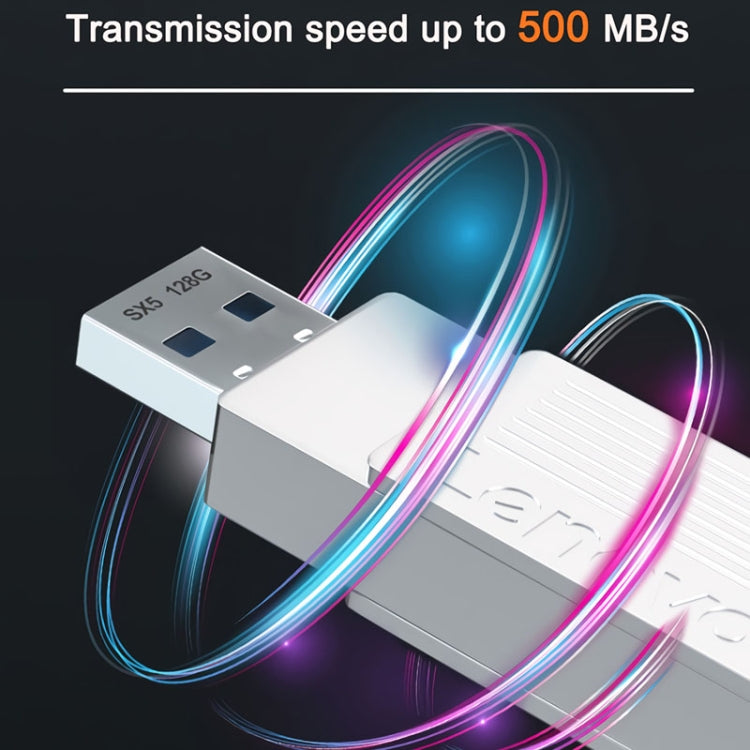 Lenovo SX5 Pro USB3.2+Type-C Dual Interface Mobile Solid State Flash Drive, Memory: 512GB(Silver) - free shipping - PMC Jewellery - Order now!