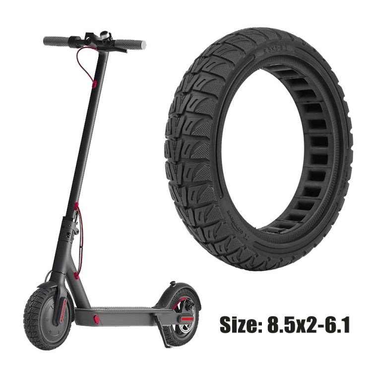 8.5 x 2 inch Colorful Flick Off-road Honeycomb Tires for Xiaomi M365 / Pro / Pro 2 / 1S / Lite(Red)