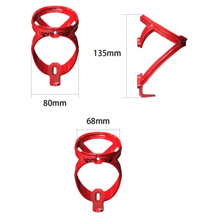 ENLEE R-50 Plastic Bicycle Bottle Cage Road And Mountain Bike Cylinder Holder Cycling Accessories(Purple)