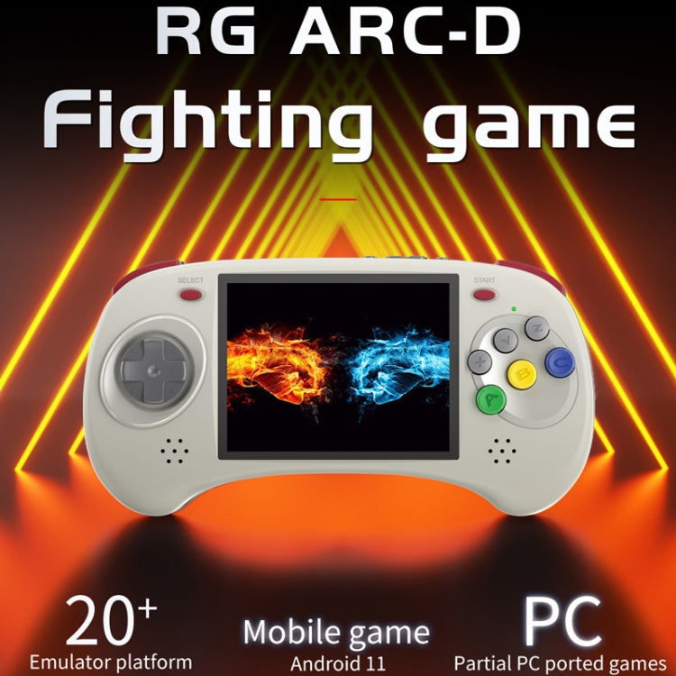 ANBERNIC RG ARC-D Handheld Game Console 4-Inch IPS Screen Linux / Android 11 System Portable Video Arcade 128G(Black) - free shipping - PMC Jewellery - Order now!