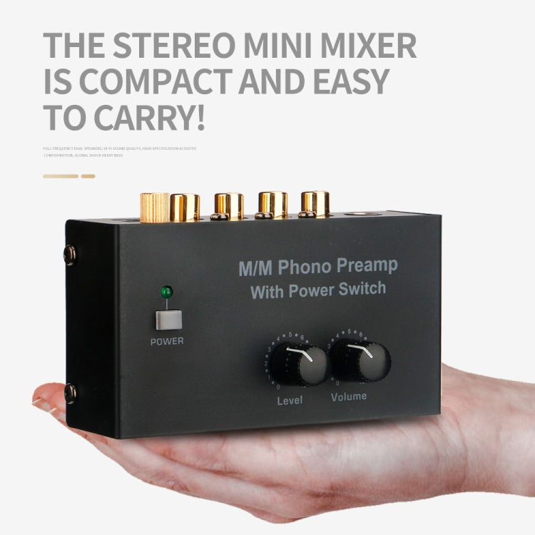Vinyl Record Player Preamplifier, US Plug(PP500)