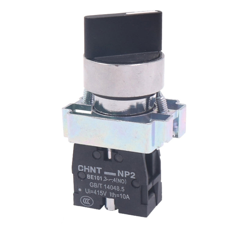 CHINT NP2-BD21 2 Gear Self-locking 1NO Power Transfer Switch Short Handle Master Knob 22mm - Car Switches by CHINT | Online Shopping South Africa | PMC Jewellery | Buy Now Pay Later Mobicred