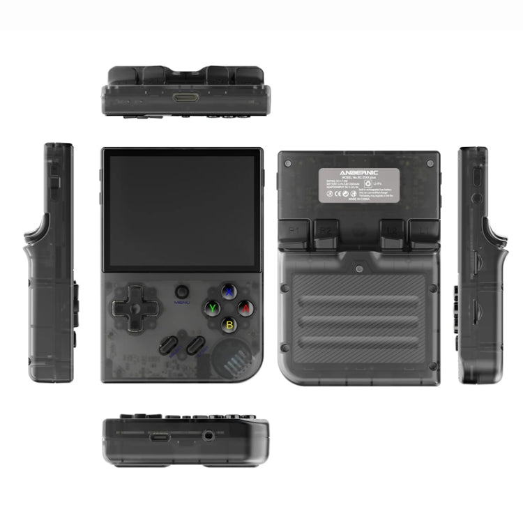 ANBERNIC RG35XX PLUS Handheld Game Console 3.5-Inch IPS Screen Support HDMI TV 64GB(Retro Gray) - free shipping - PMC Jewellery - Order now!
