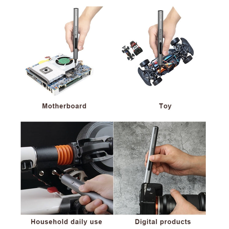 BAKU Worktop 280rpm/Min 0.35N.M Electric Screwdriver Set With 20 Bits - Screwdriver Set by BAKU | Online Shopping South Africa | PMC TechLife | Buy Now Pay Later Mobicred