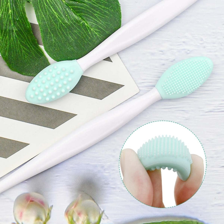 Silicone Cleaning Brush Beauty Tool Double Side Nose To Clean Blackhead Removers(Color Random Delivery) - free shipping - PMC Jewellery - Order now!