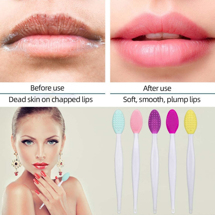 Silicone Cleaning Brush Beauty Tool Double Side Nose To Clean Blackhead Removers(Color Random Delivery) - free shipping - PMC Jewellery - Order now!