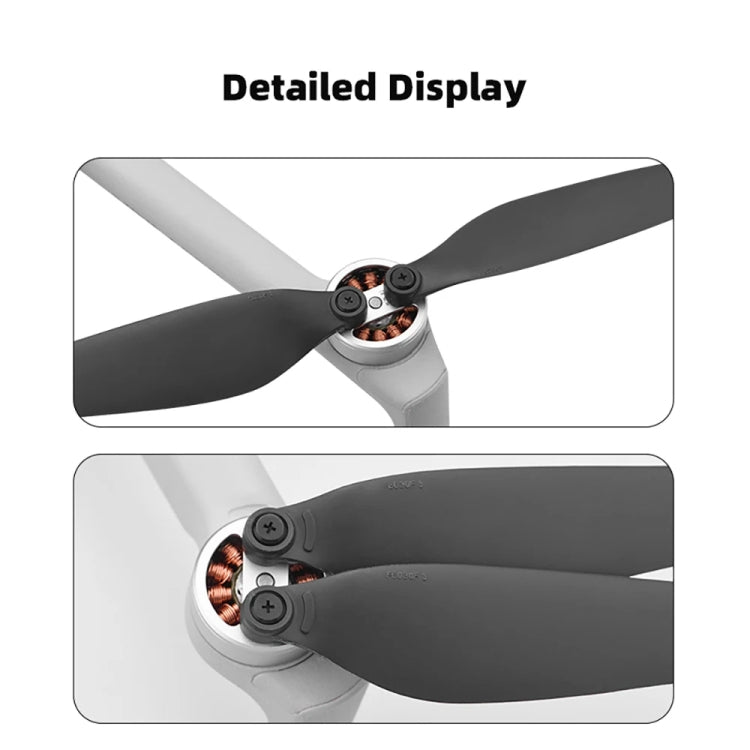 For DJI Mini 4 Pro 2pairs Drone Propeller Blades 6030F Props Replacement Parts