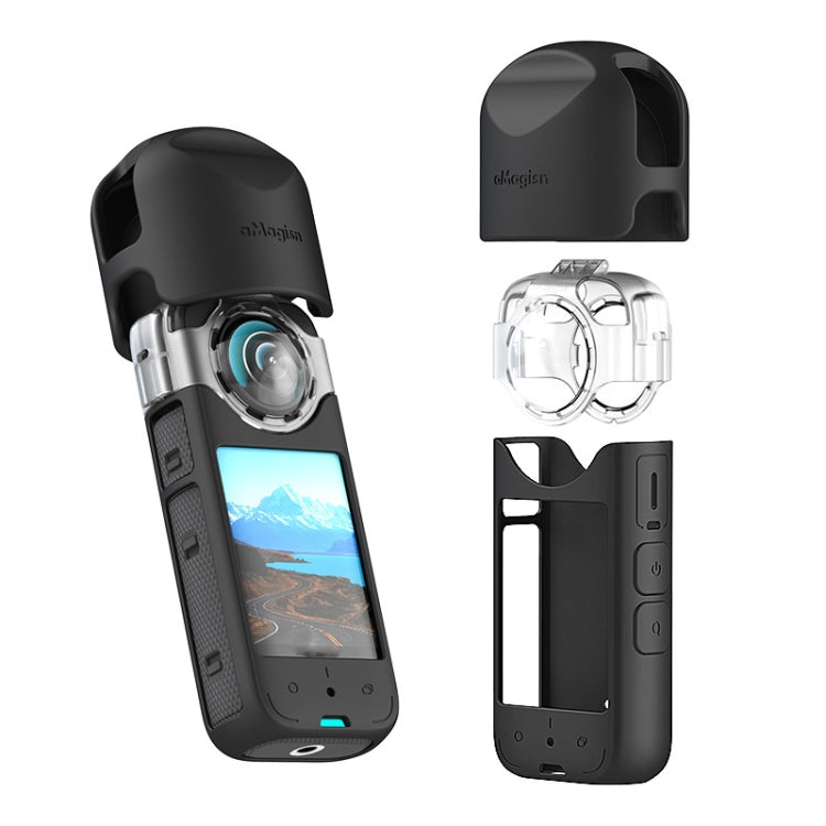 For Insta360 X3 AMagisn Protective Camera Accessories Lens Guard