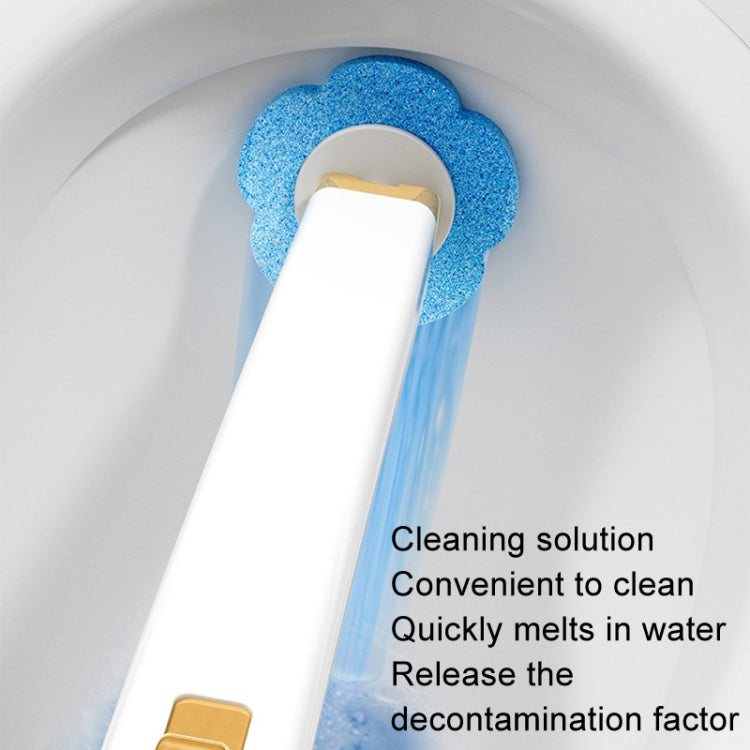 With 12pcs Marine Incense Brush Head Disposable Toilet Brush Set Wall-mounted Throwable Bathroom Cleaning Brush With Cleaning Solution - Cleaning Tools by PMC Jewellery | Online Shopping South Africa | PMC Jewellery | Buy Now Pay Later Mobicred