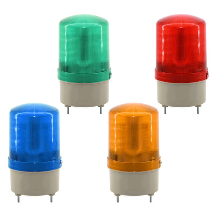 LED Rotating Warning Light Audible Alarm Light(Green)