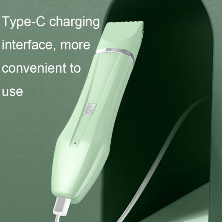 Multifunctional Pet Electric Shaver Cat And Dog Hair Clipper, Color: 3-in-1 Green
