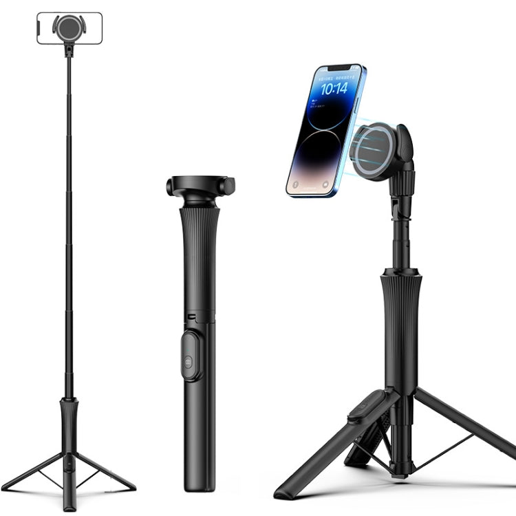 1.5m Magnetic Phone Extendable Selfie Stick Tripod with Wireless Remote ws-22001- 4