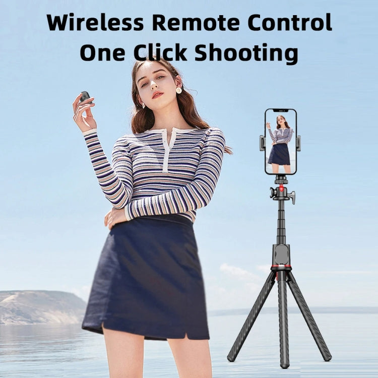 C03 Telescopic Pole With Remote Octopus Tripod Mobile Phone Camera Portable Handheld Photo Bracket - Stand by PMC TechLife | Online Shopping South Africa | PMC TechLife | Buy Now Pay Later Mobicred