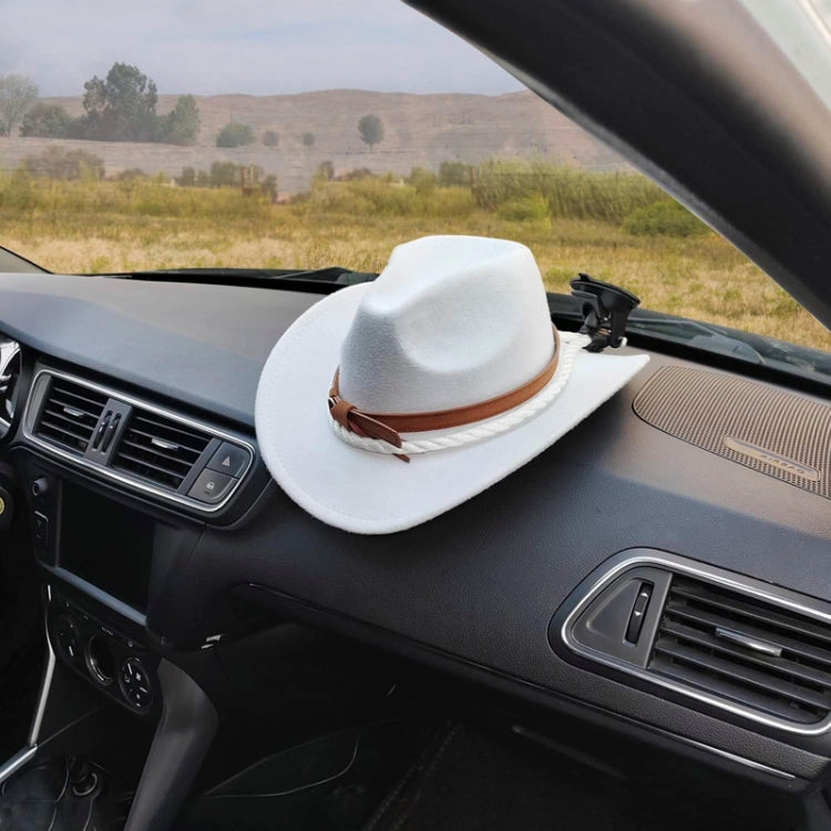 Car Cowboy Hat Rack Home Door Rear Hat Hook Holder, Color: Yellow