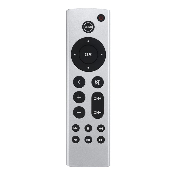 For Apple TV Remote Control 4K / HD A2169 A1842 A1625 Without Voice(Silver) - free shipping - PMC Jewellery - Order now!