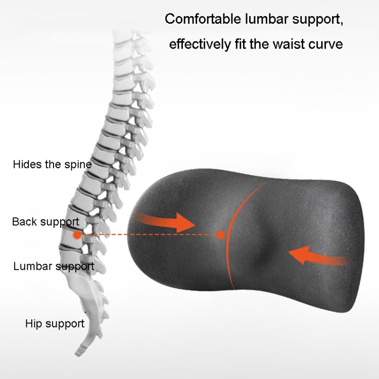 Car Cushion Driving Seat Cervical Support Backrest Pillow, Style: Headrest + Waist Pad Blue