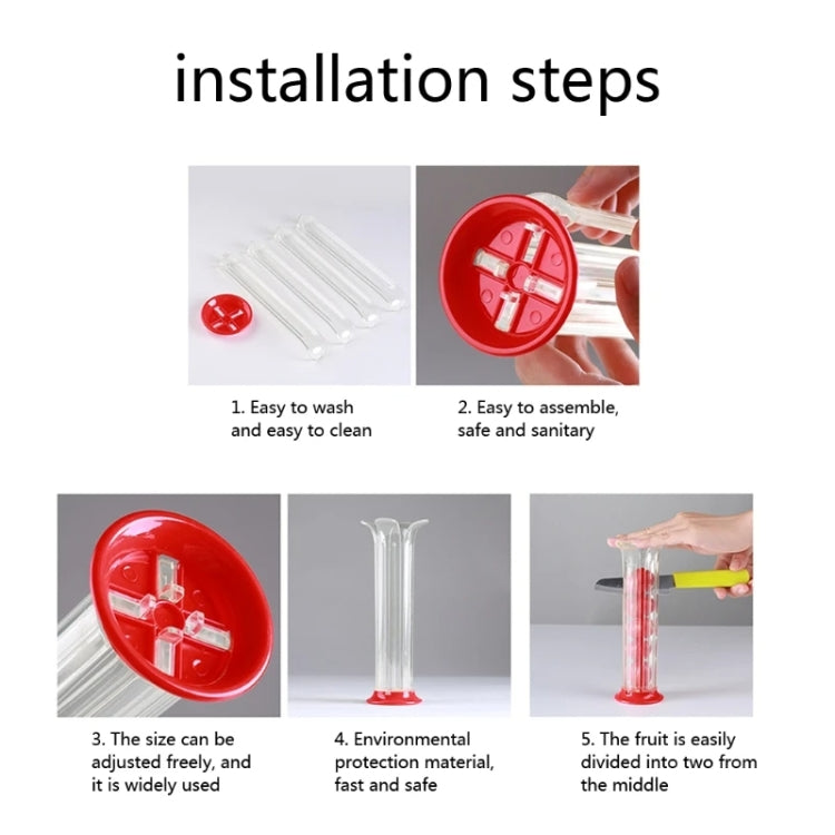 Grape Strawberry Slicer Tomato Cherries Cutter Knife Fruit Salad Making Tool - Cutter & Peeler by PMC TechLife | Online Shopping South Africa | PMC TechLife | Buy Now Pay Later Mobicred