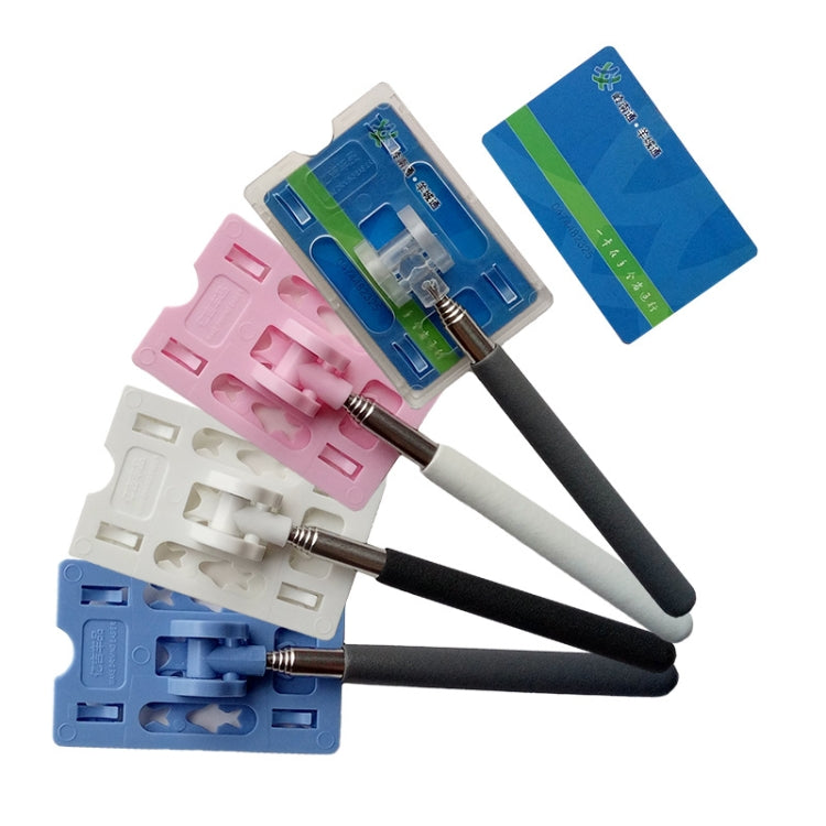 Portable Extension Pole for Car Driving Parking, Color: Blue+Gray